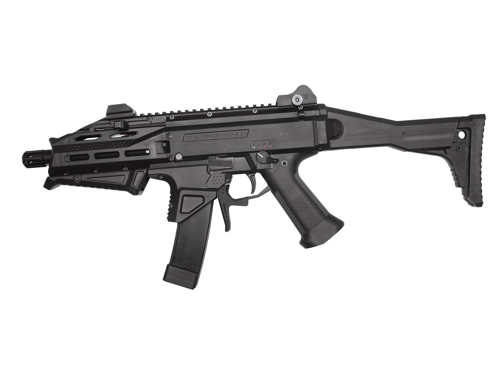 ASG CZ Scorpion EVO 3 Atek Tasarım Siyah Airsoft Tüfek