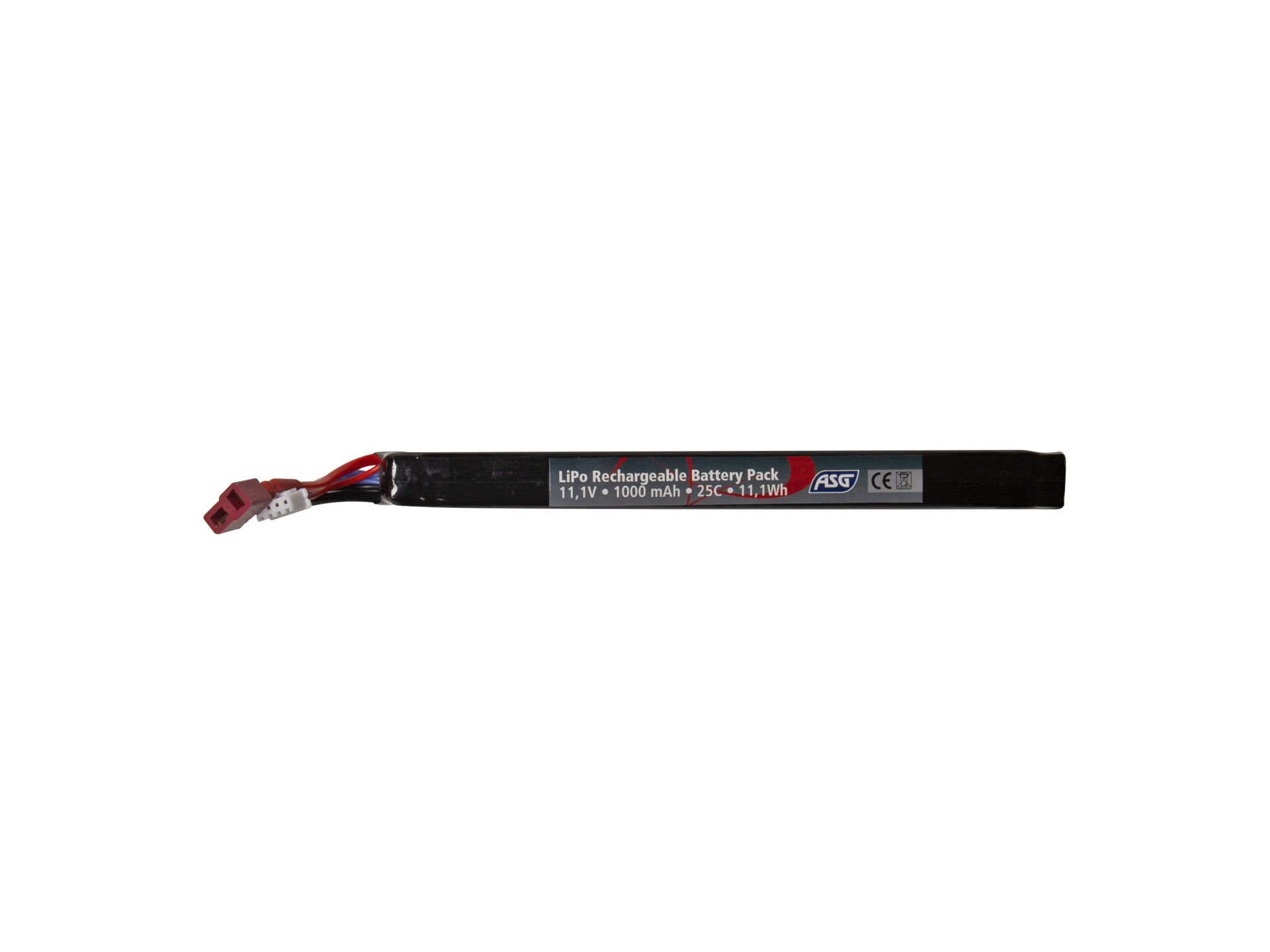 ASG LİPO PİL 11.1V 1000 mAh 25C LiPo T-plug ASG19364