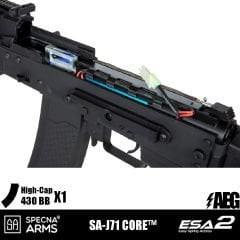 Specna Arms SA-J71 CORE™ Airsoft Tüfeği – Siyah