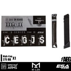 Specna Arms SA-FX01 FLEX™ X-ASR Airsoft Tüfeği – Siyah