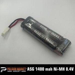 ASG 1400 mah Ni-MH Orjinal Batarya