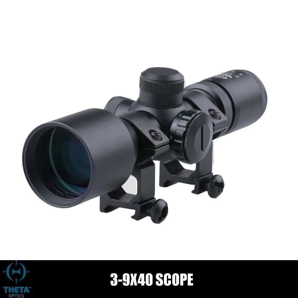 Theta Optics 3-9×40 BE Dürbün – Siyah