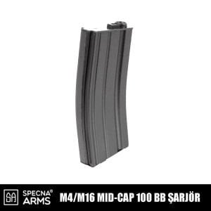 Specna Arms M4/M16 Real-Cap 100BB Airsoft Şarjörü – Gri