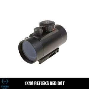 Theta Optics 1×40 Refleks Red Dot – Siyah
