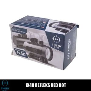 Theta Optics 1×40 Refleks Red Dot – Siyah