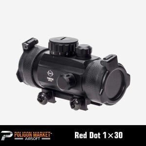 Theta Optics Red Dot 1×30 Reflex Sight Nişangah – Siyah