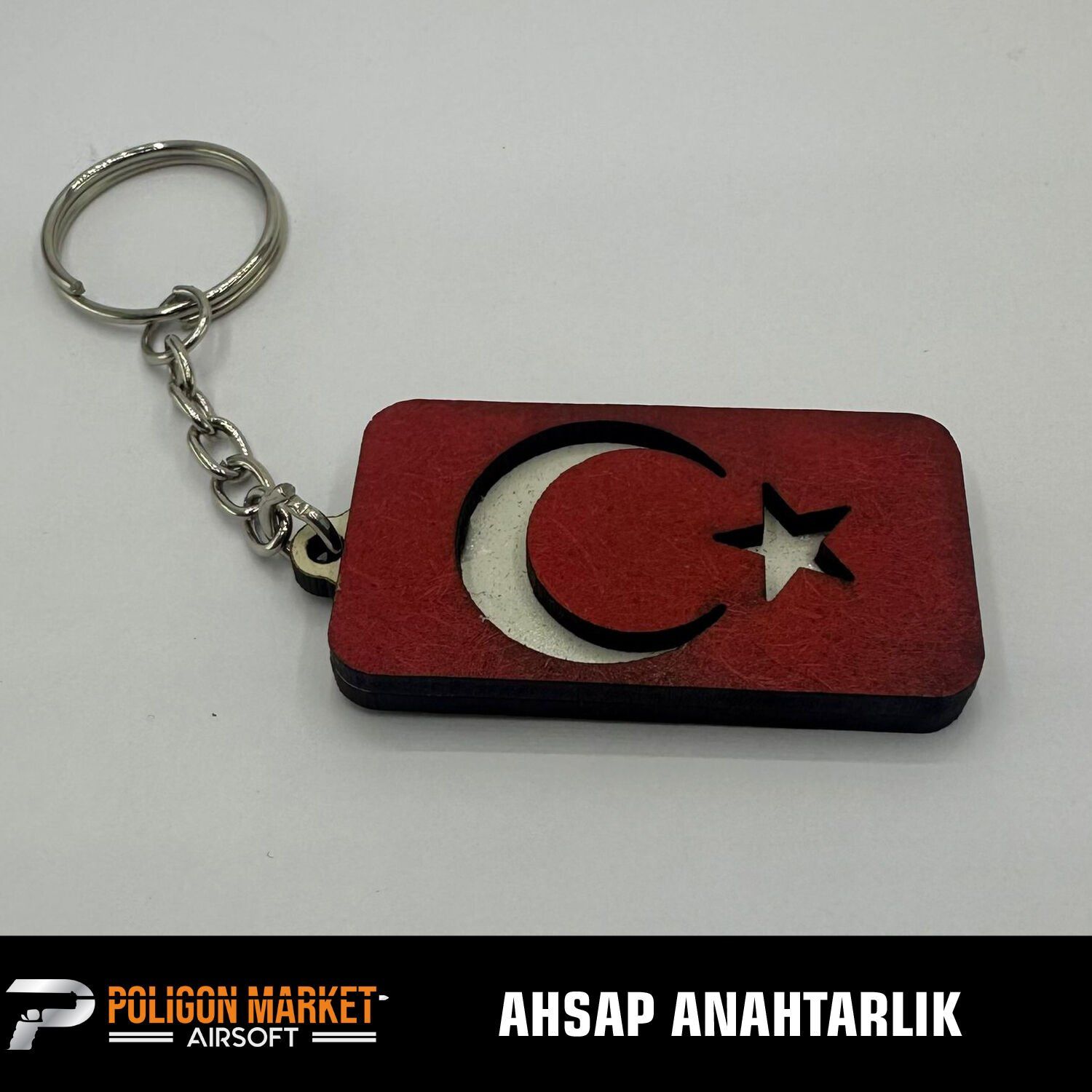 TÜRK BAYRAGI ANAHTARLIK 10 ADET