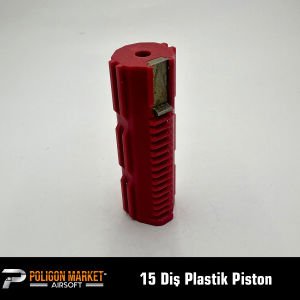 Airsoft Plastik Piston 15 diş