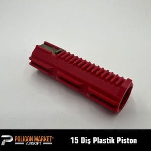 Airsoft Plastik Piston 15 diş