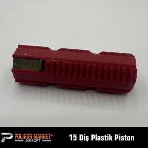 Airsoft Plastik Piston 15 diş