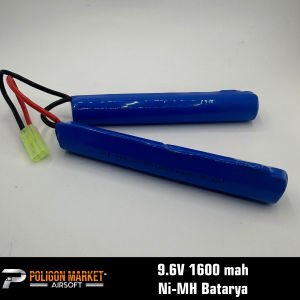 1600 mah Ni-MH 9.6V Orjinal Batarya