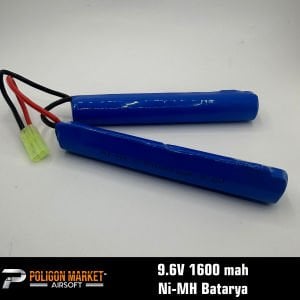 1600 mah Ni-MH 9.6V Orjinal Batarya