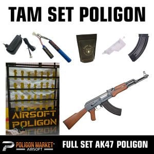 AİRSOFT AK47 POLİGON SETİ