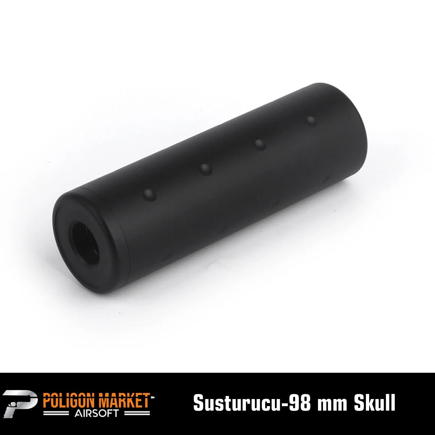 Susturucu-98 mm Skull ME02017-BK