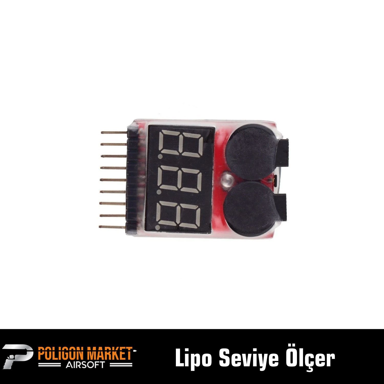 Lipo Seviye Ölçer ve Alarm Modülü