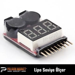Lipo Seviye Ölçer ve Alarm Modülü