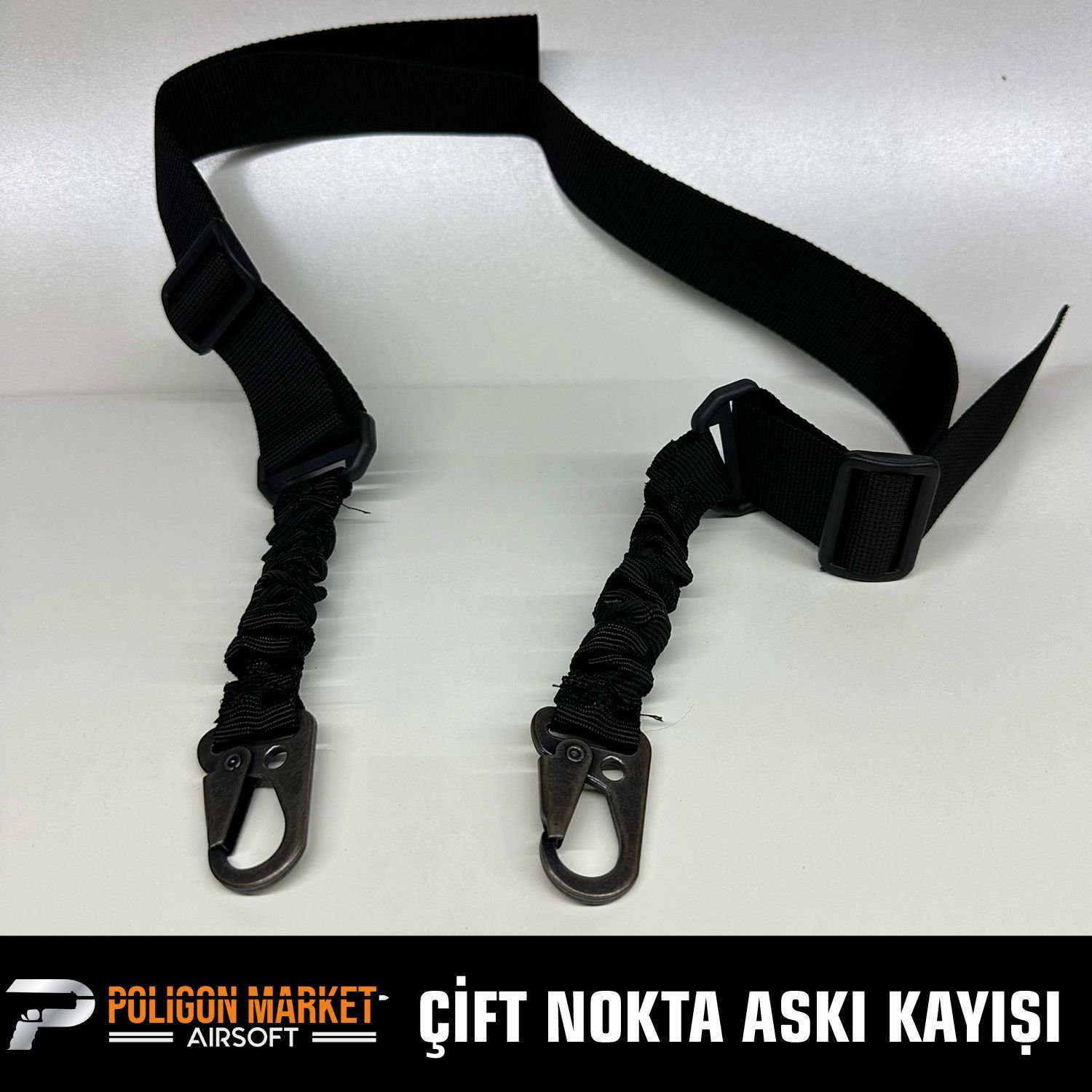 Çift Nokta Tüfek Askı Kayışı