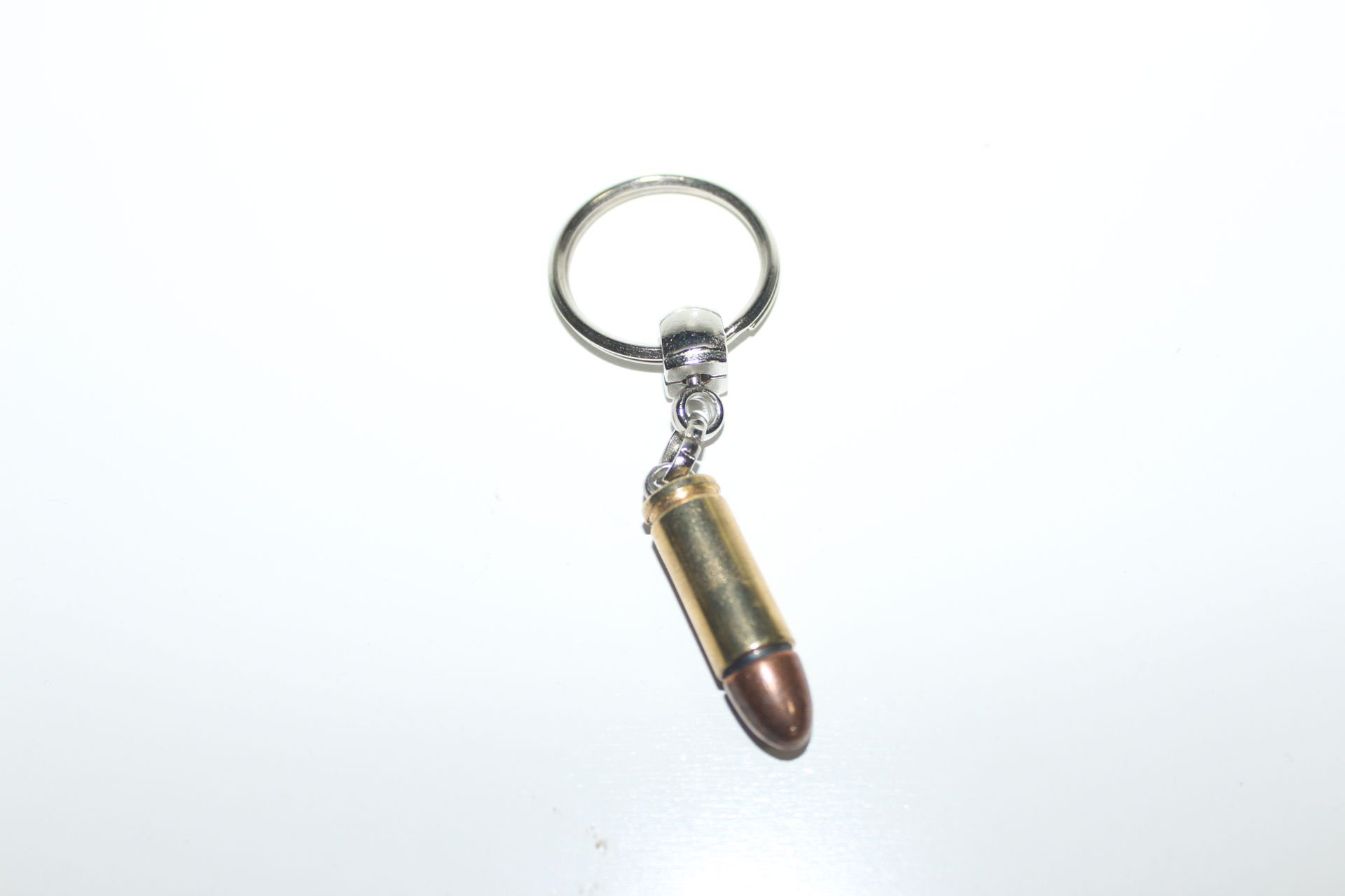 9mm Maket Mermi Metal Anahtarlık