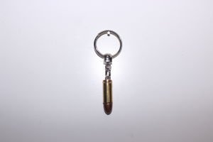 9mm Maket Mermi Metal Anahtarlık