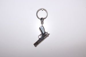 14 lü Tabanca Metal Anahtarlık Siyah