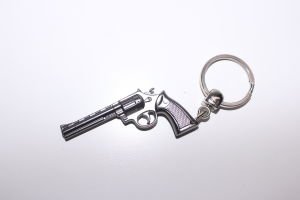 6 Patlar Metal Anahtarlık