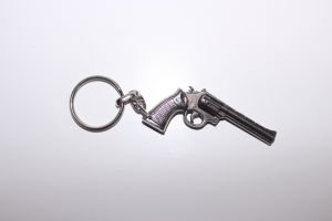 6 Patlar Metal Anahtarlık