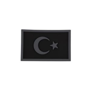 Büyük Türk Bayrağı Silikon Patch Arma