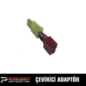 Erkek Mini Tamiya - Dişi T-Plug ÇEVİRİCİ ADAPTÖR