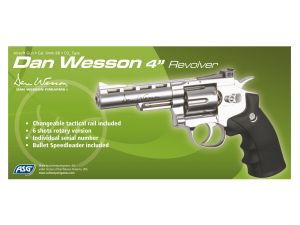 DAN WESSON 4 ’’ GÜMÜŞ Airsoft TOPLU TABANCA