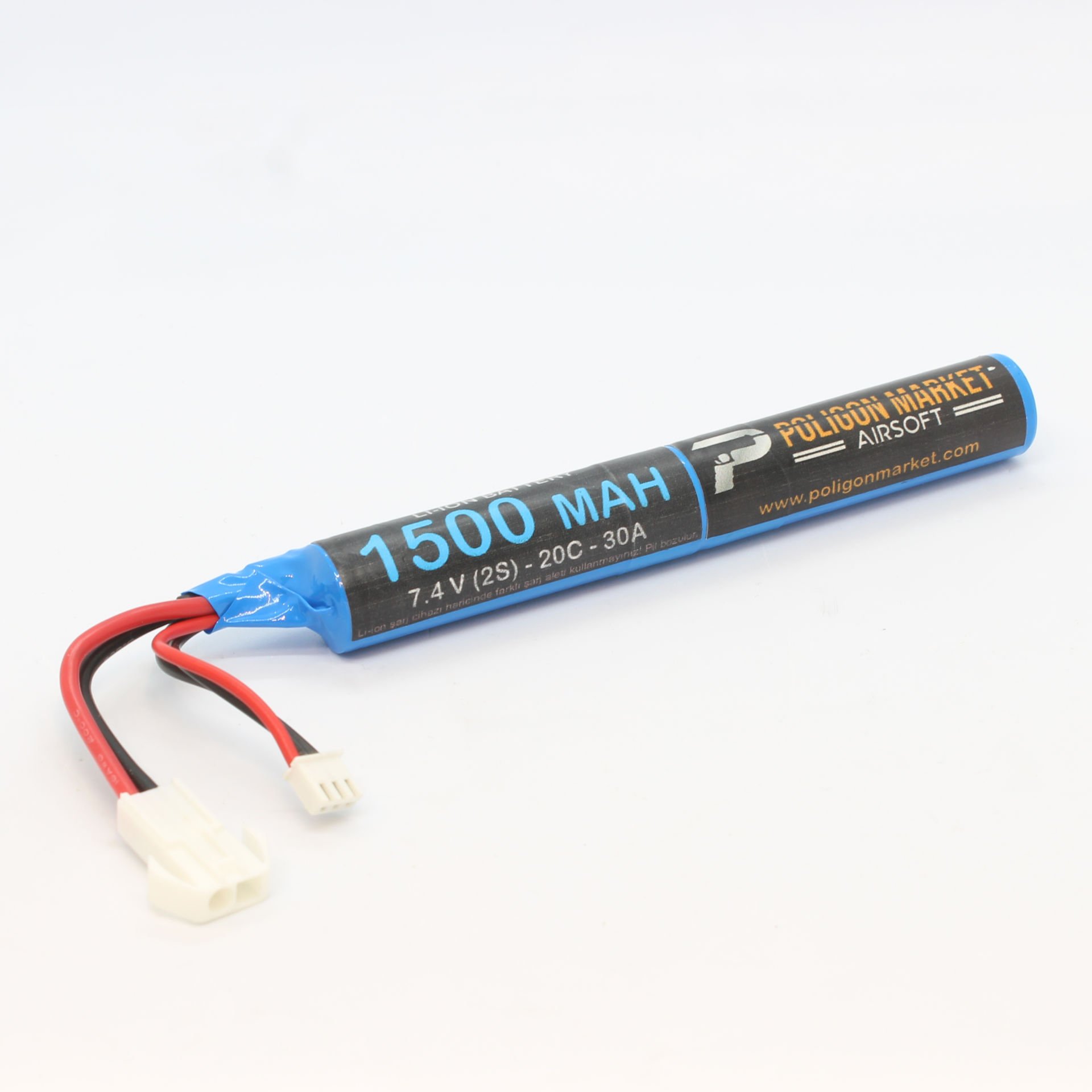 2S (7.4V) 30A 1500 MAH STICK AİRSOFT BATARYA (TAMİYA)
