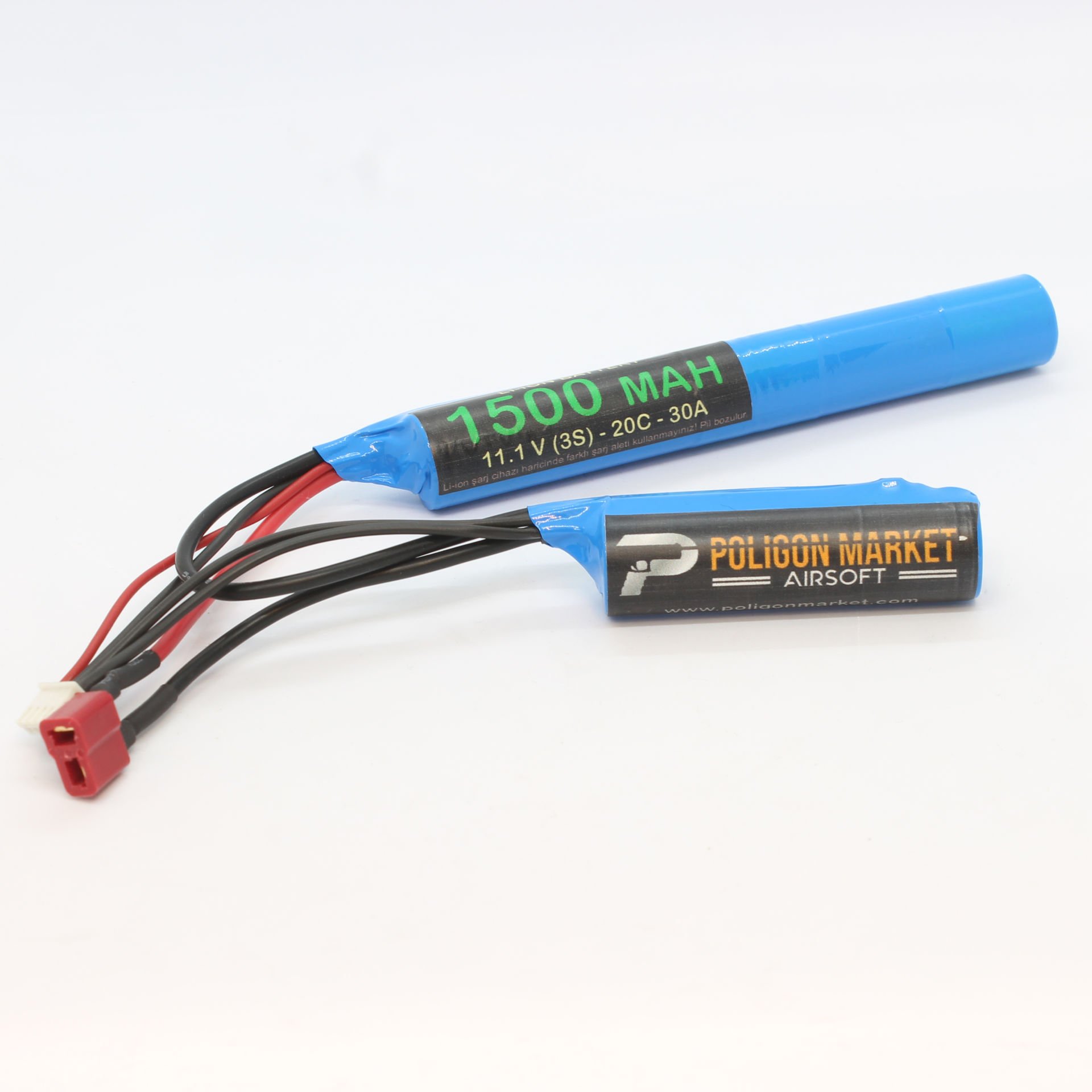 3S (11.1V) 30A 1500 MAH AİRSOFT BATARYA (T-Plug)