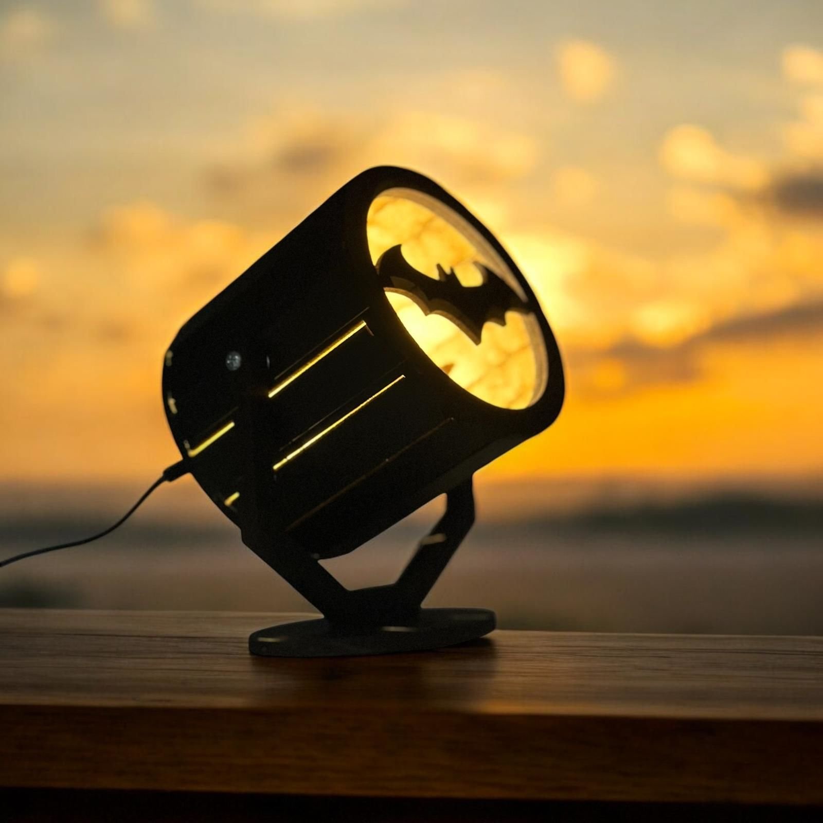 Batman Gece Lambası  (ADAPTÖRLÜ)- Betmen Fener