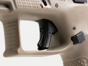 CZ P-10C, CO2, Dual-Tone Black/TAN