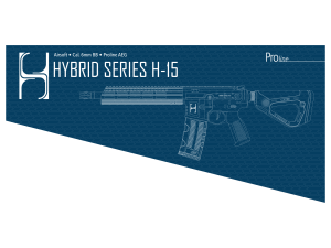 ASG Hybrid Series H-15 Carbine, AEG