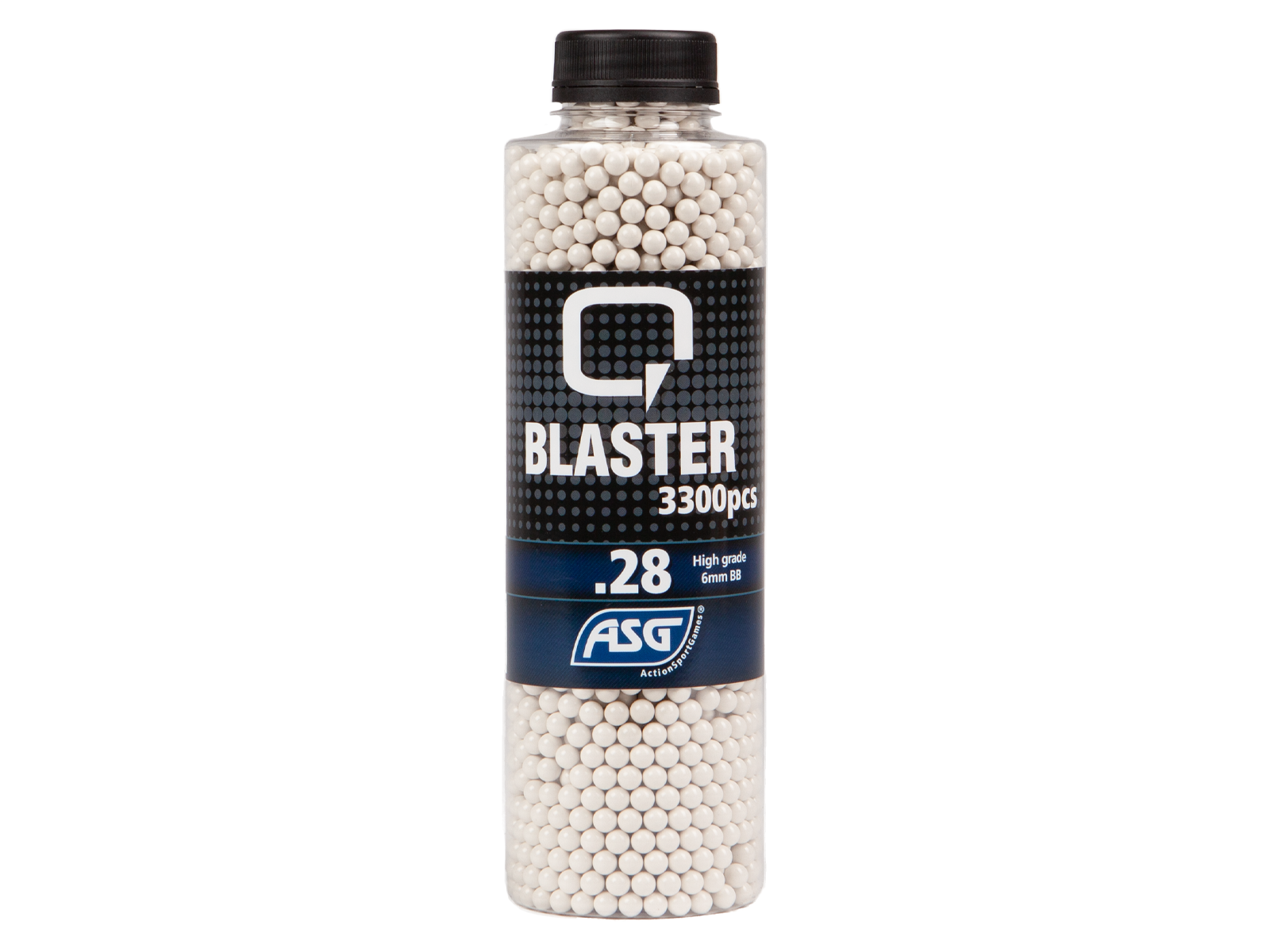 Q Blaster, 0.28g, airsoft BB, 3300 adet . Şişe