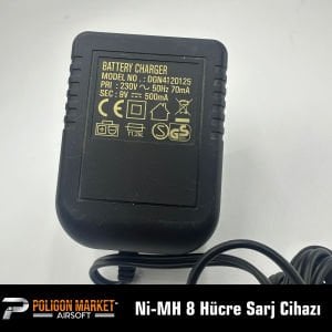 Airsoft Ni-MH 8 Hücre Şarj Cihazı