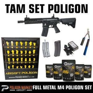 AİRSOFT METAL M4 POLİGON SETİ