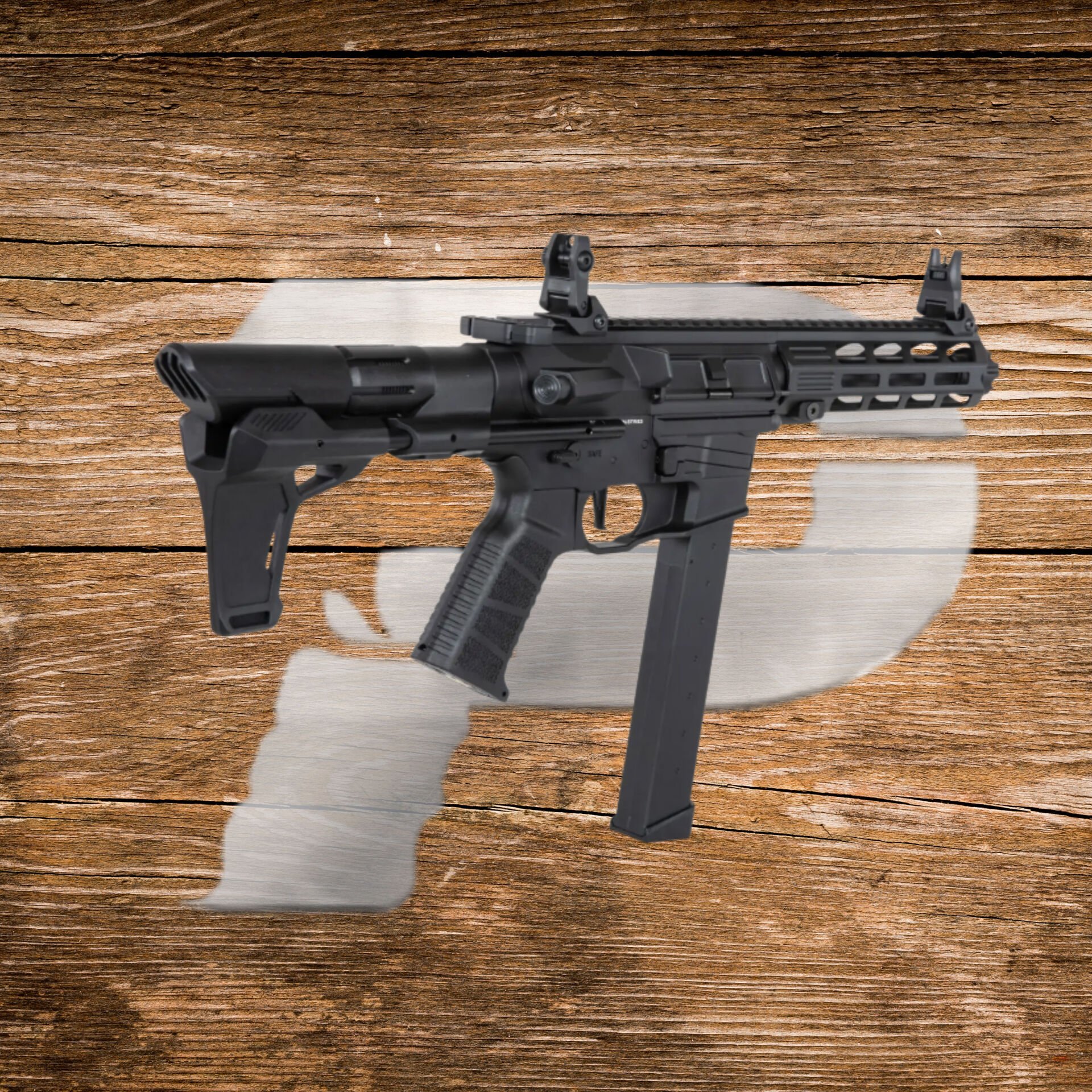 Specna Arms SA-FX10 FLEX™ Airsoft Tüfeği ETU1™ – (20 rps) – Siyah