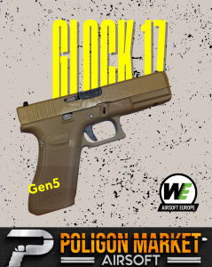 WE Glock 17 Gen 5  - Tan Rengi